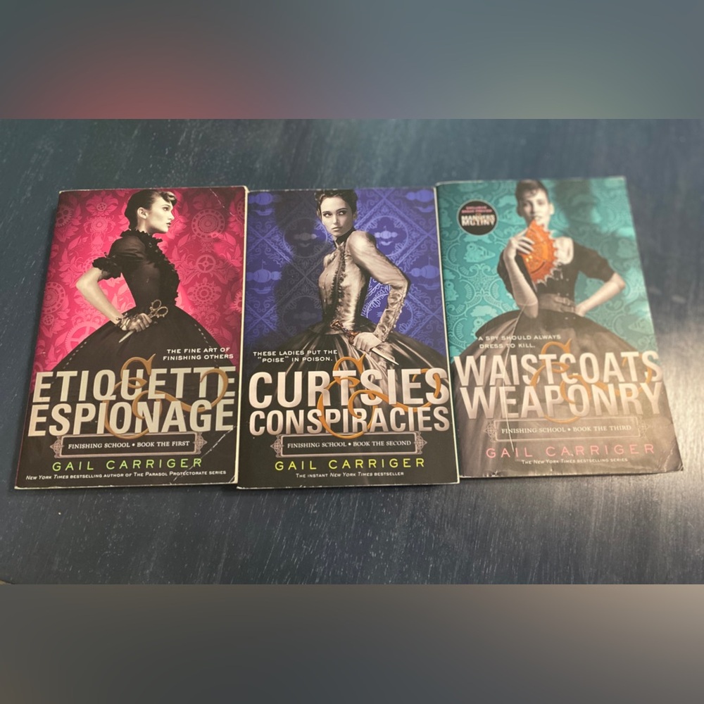 Finishing School book series by Gail Carriger